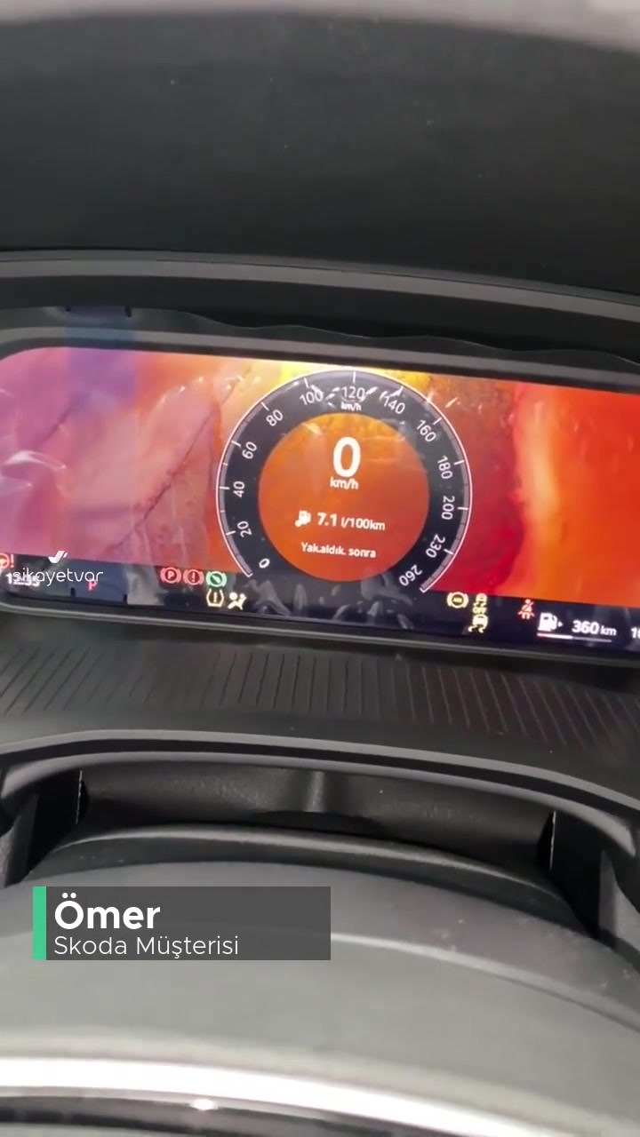 Skoda Sıfır Araç Trafik İşaret Arızası! videonun kapak resmi