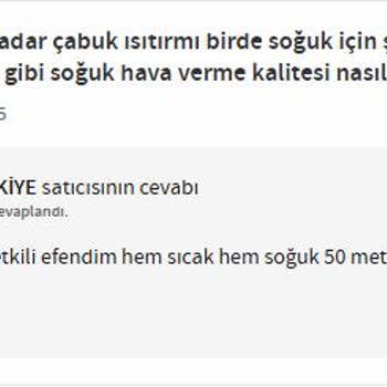 Beklentileri Karşılamayan Gürültülü Ve Etkisiz Hava Isıtıcı Soğutucu Deneyimi