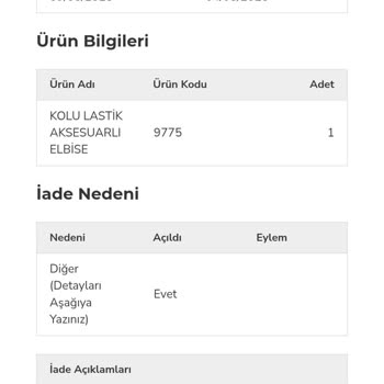 17 Gündür İade Yapılmıyor Henza Müşteri Hizmetlerine Ulaşamıyorum