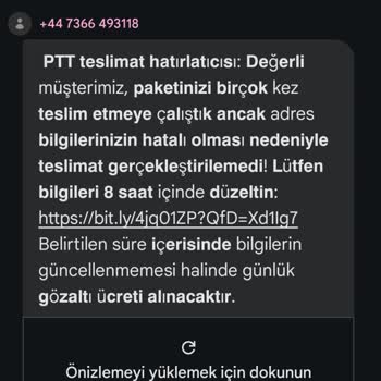 Kişisel Verilerimin İzinsiz Kullanımı Ve Sahte Mesaj Mağduriyeti