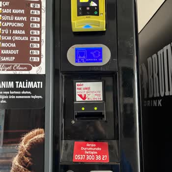 Embay Otomat Hastane Otomatı Paramı Aldı Ama İçecek Vermedi, İade Bekliyorum