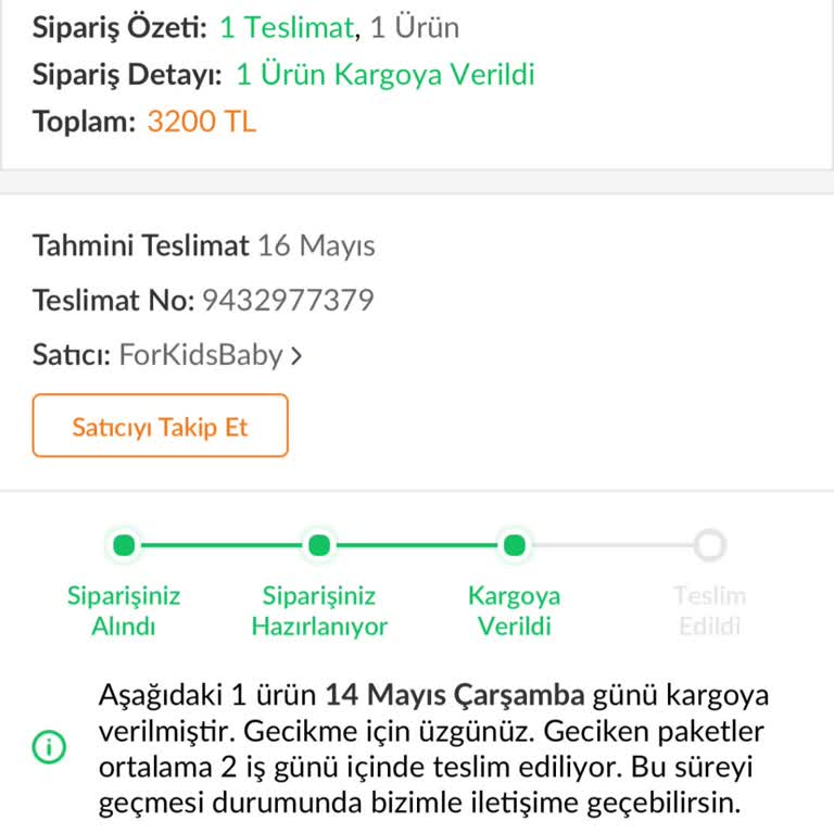 Siparişim Kargoya Verildi Gösteriliyor Ama Ulaşmadı, Mezuniyet İçin Mağdur Oldum