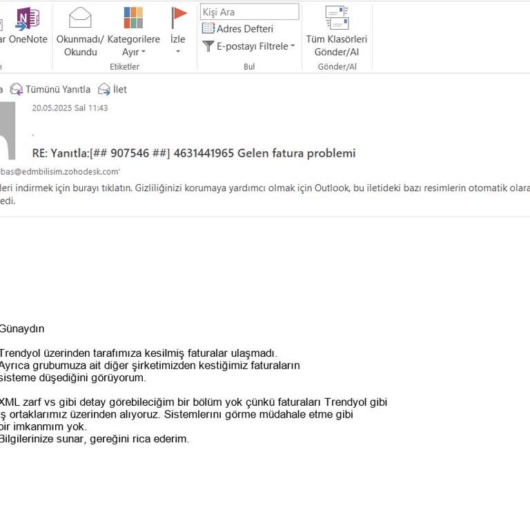 Fatura Görüntüleme Sorunu Ve Yetersiz Teknik Destek Deneyimi