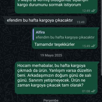 Sipariş Teslim Edilmedi, Firmaya Ulaşamıyorum