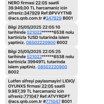 A101 Adı Kullanılarak Hesabımdan Yüklü Miktarda Para Çekildi!