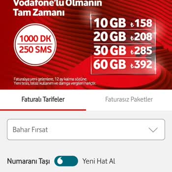 Vodafone Mevcut Müşterilere Yüksek Fiyat Yeni Gelenlere Avantajlı Tarifeler Sunuyor