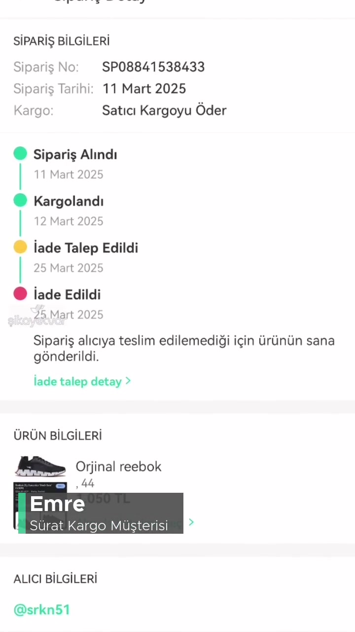 Sürat Kargo Sorumsuzluğu, Hiçbir Şekilde Yardımcı Olmuyorlar! videonun kapak resmi