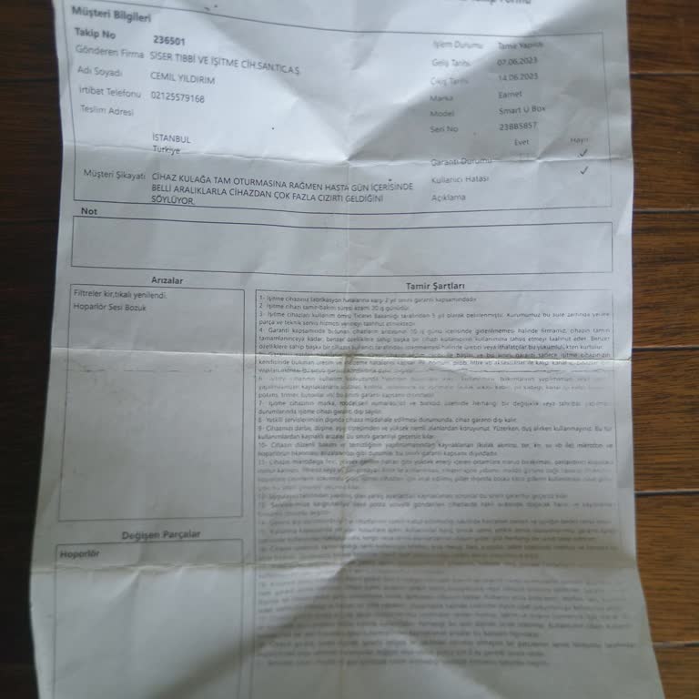 İşitme Cihazı Kullanımında Yaşanan Sürekli Sorunlar Ve Servis Memnuniyetsizliği