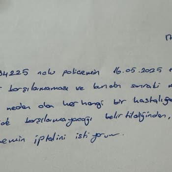 Anadolu Sigorta Cayma Süresinde Yapılan İptal Başvurusu Sonuçsuz Kaldı