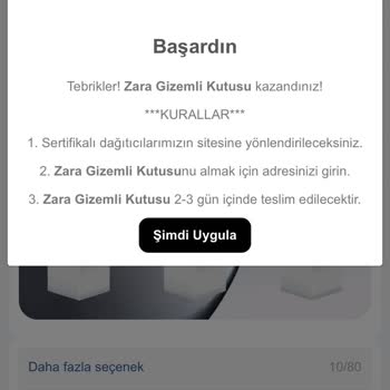 Zara Gizemli Kutu Kampanyası Sonrası Kart Bilgilerim Güvende Mi Endişesi