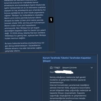 Türk Telekom'un Tutarsız Altyapı Bilgilendirmeleri Ve Fiber İnternet Sorunu