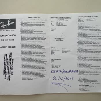 Garanti Kapsamında Gözlük Onarımı Yapılmıyor, Müşteri Hizmetleri Ulaşılamaz