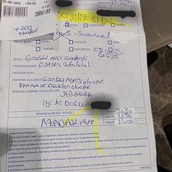 Pasta Siparişinde Kişi Artışı İçin Sürpriz Ekstra Ücret Talebi