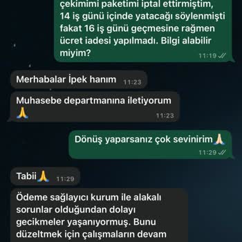 Düğünümüz Var İade Sürecinde Yaşanan İlgisizlik Ve Gecikme