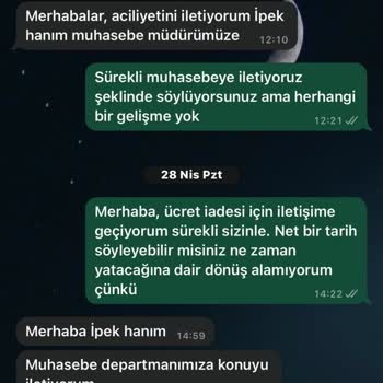 Düğünümüz Var İade Sürecinde Yaşanan İlgisizlik Ve Gecikme