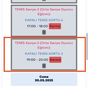 Online Seans Sistemindeki Adaletsizlik Nedeniyle Spor Yapamama Sorunu