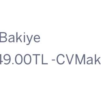 CV Marker'dan Habersiz Aylık Ücret Kesintisi Ve İade Talebi
