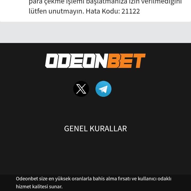 Çekim İşlemi Sırasında Sürekli Hata Alıyorum
