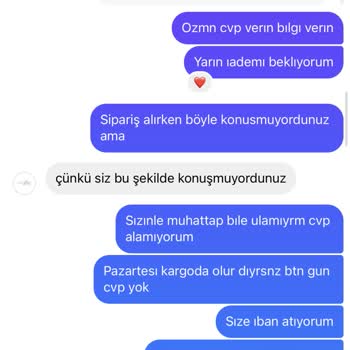 Sipariş Sonrası Ne Kargo Gönderildi Ne De Para İadesi Yapıldı, Mağdur Edildim