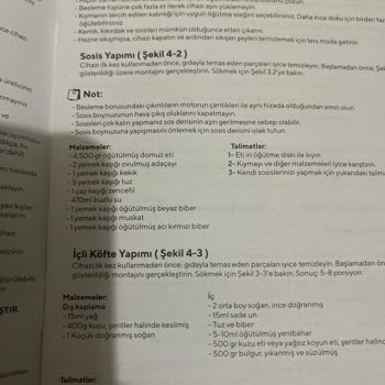 Kumtel Kıyma Makinesinde Domuz Eti Tarifi Şoku