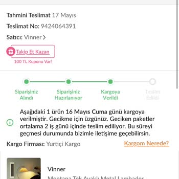 Siparişim 2.5 Haftadır Teslim Edilmedi, Mağduriyetim Giderilmiyor