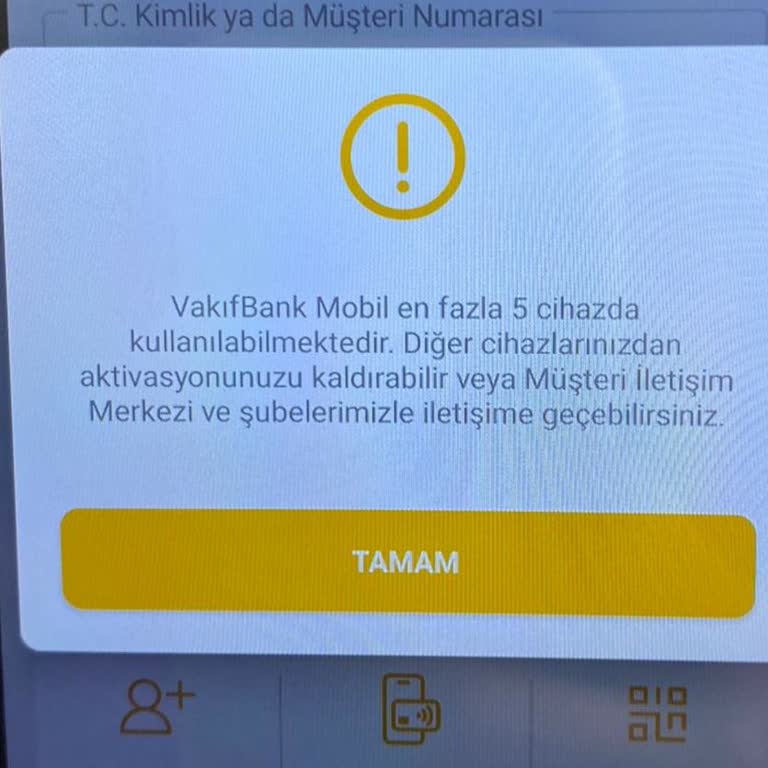 Kırılan Telefondan Sonra Mobil Bankacılığa Erişemiyorum