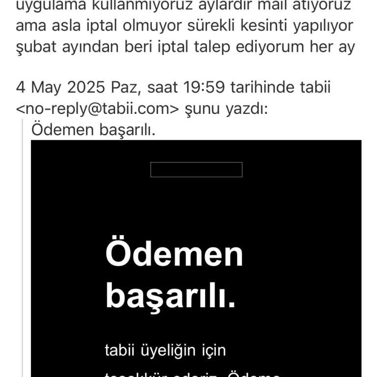 Üyelik İptali Sorunu Ve İletişim Eksikliği