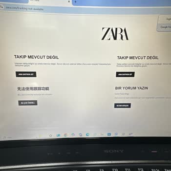 Zara Online Siparişim Kayıp, Müşteri Hizmetleriyle İletişim Kuramıyorum