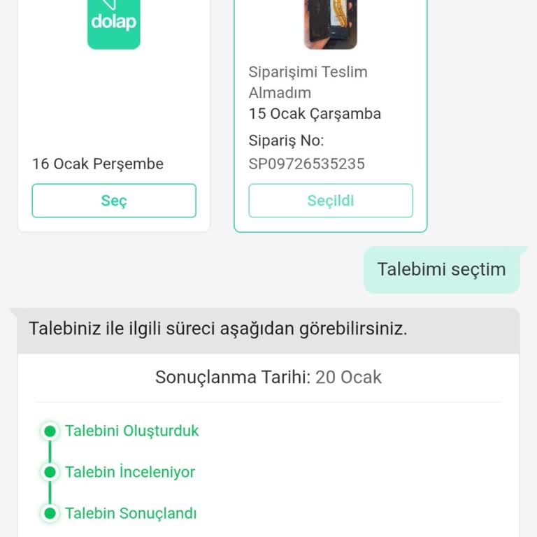 Sürat Kargo'da Kaybolan Kargom Hakkında Açıklama Bekliyorum