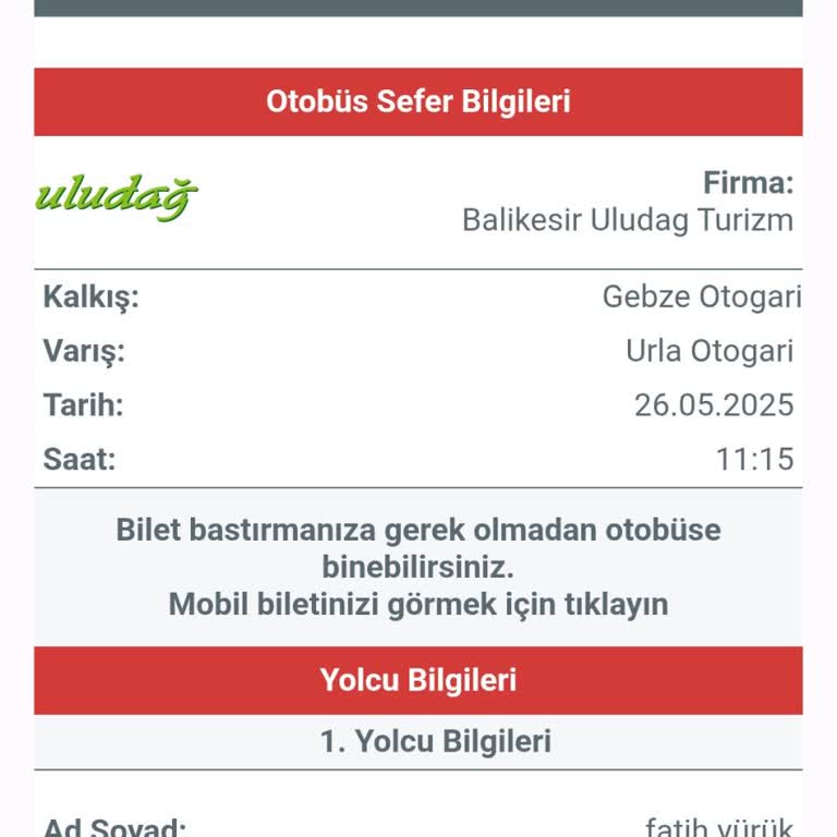 İptal Edilen Otobüs Seferi Sonrası Ücret İadesi Ve Müşteri Hizmetlerine Ulaşılamaması