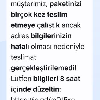 PTT Kargo Adı Kullanılarak Gönderilen Şüpheli Mesajlar Hakkında Uyarı