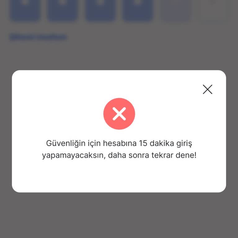 İyzico Kartımla Ödeme Reddedildi Uygulama Girişim Kısıtlandı