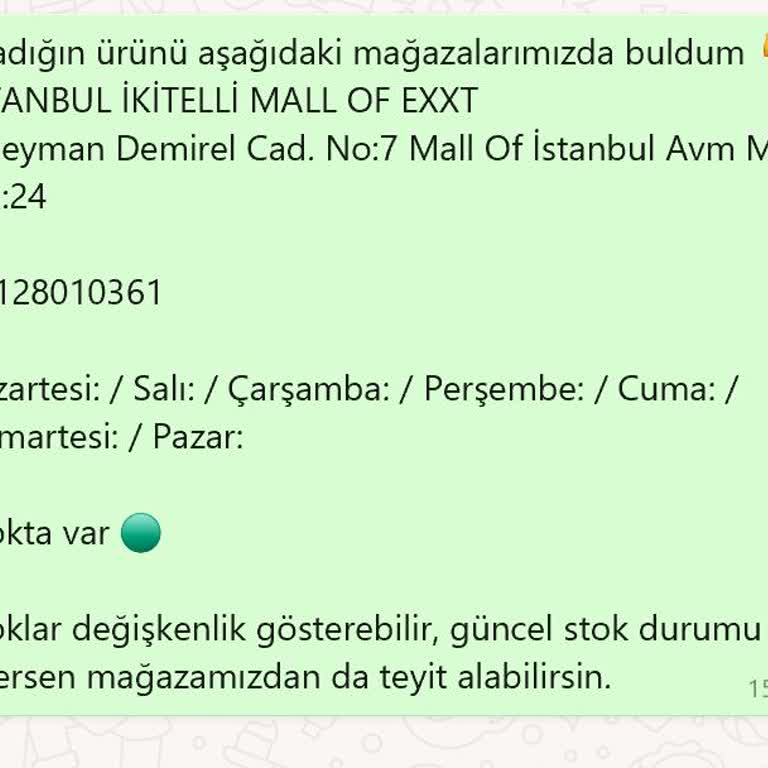 Yanıltıcı Stok Bilgisi Ve İlgisiz Mağaza Personeli Nedeniyle Yaşanan Mağduriyet