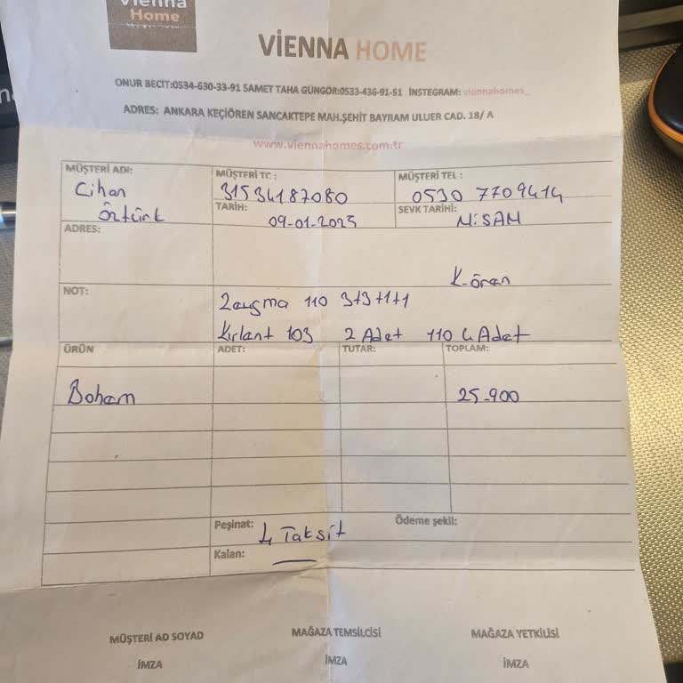 Teslimatı Yapılmayan Ürün Ve Sürekli Oyalama