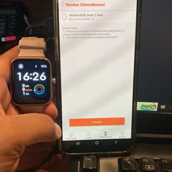 Vestel Akıllı Saatte Güncelleme Sorunu, Temel İşlevleri Kullanamıyorum