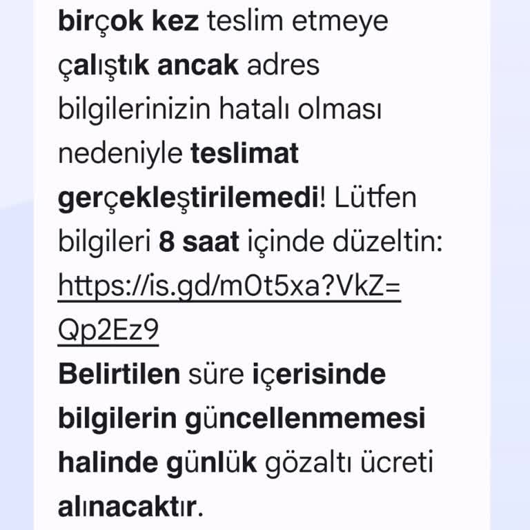 Siparişim Olmadan Paket Mesajı Aldım Ne Yapmalıyım