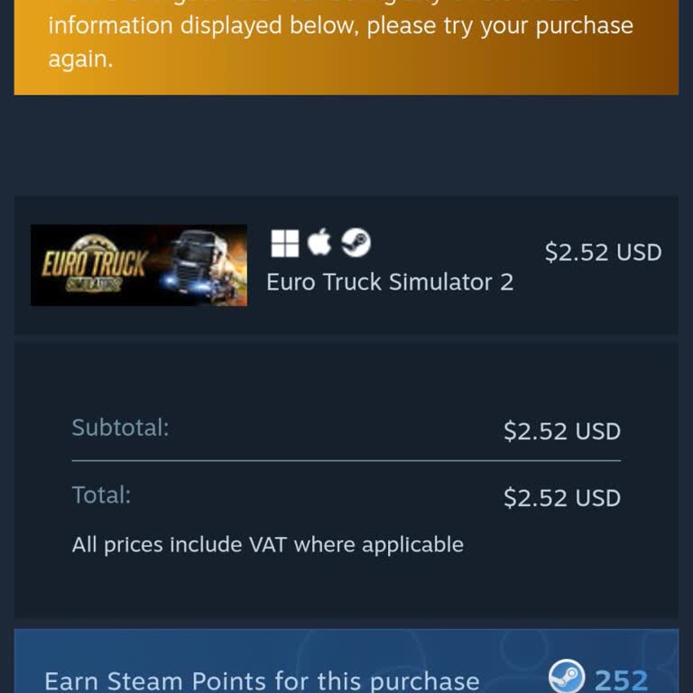 Steam Üzerinden Yapılan Kartlı Alışverişler Sürekli İptal Ediliyor