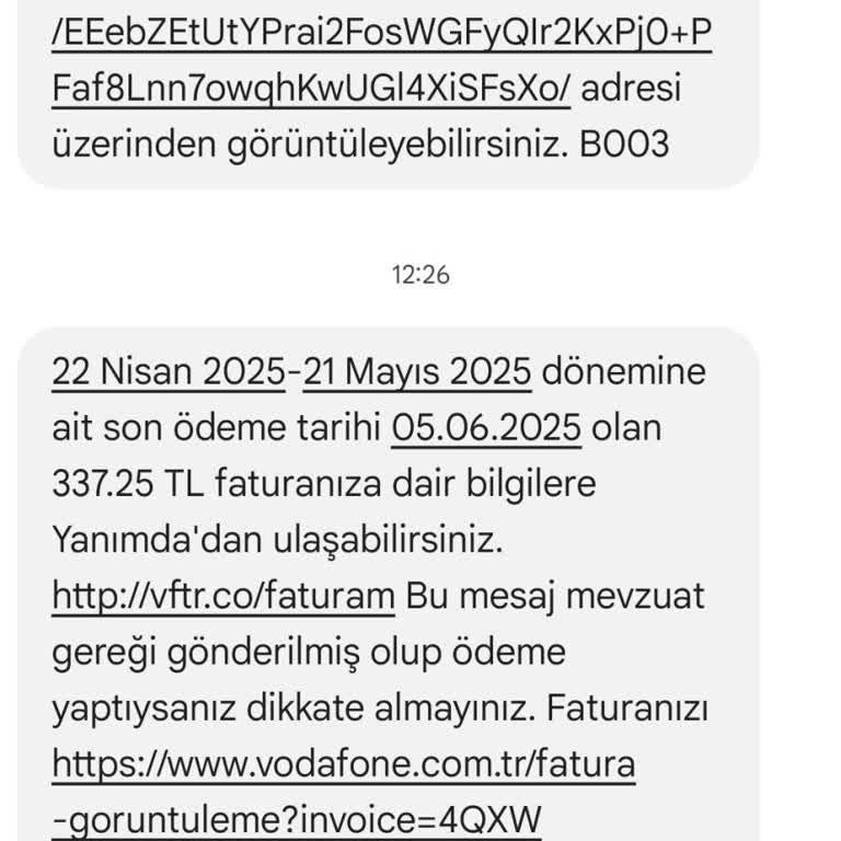Vodafone Sözleşme Yenilemede Fahiş Fiyat Artışı ve Zorunlu Geçiş
