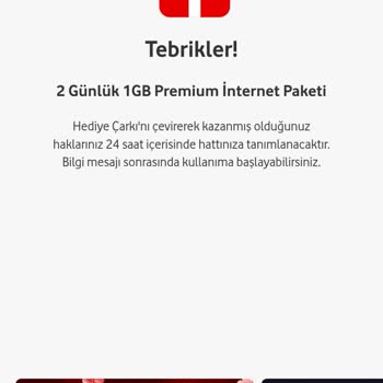 Vodafone Premium Hediye Çarkı Beklentiyi Karşılamıyor: Aldatıcı Kampanya Ve Yetersiz İnternet Hediyesi