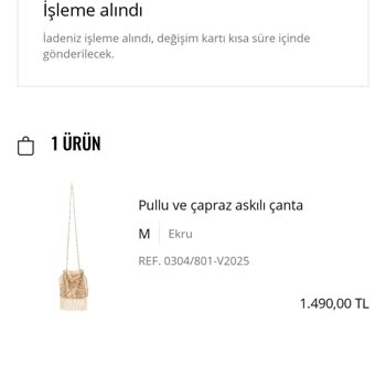 İade Ücretim Bankaya Yatmadı Ve Müşteri Hizmeti Yanıtsız Kaldı