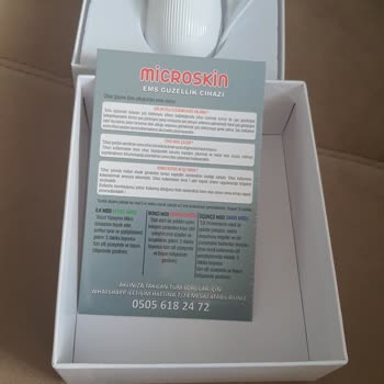 Microskin Ems Yüz Masaj Aleti Kısa Sürede Bozuldu Muhatap Bulamıyorum