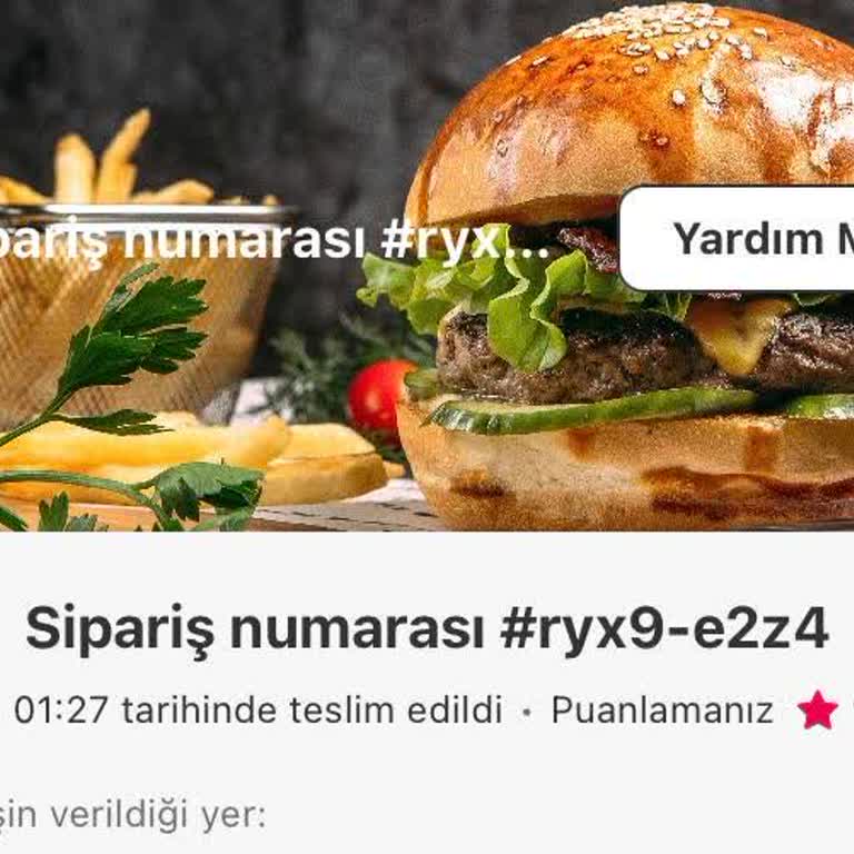 Gece Siparişim Teslim Edilmedi, Para İadesi Yapılmadı