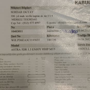 Yetkili Serviste Cam Değişimi Sürecinde Yaşanan Gecikme Ve İletişim Sorunları