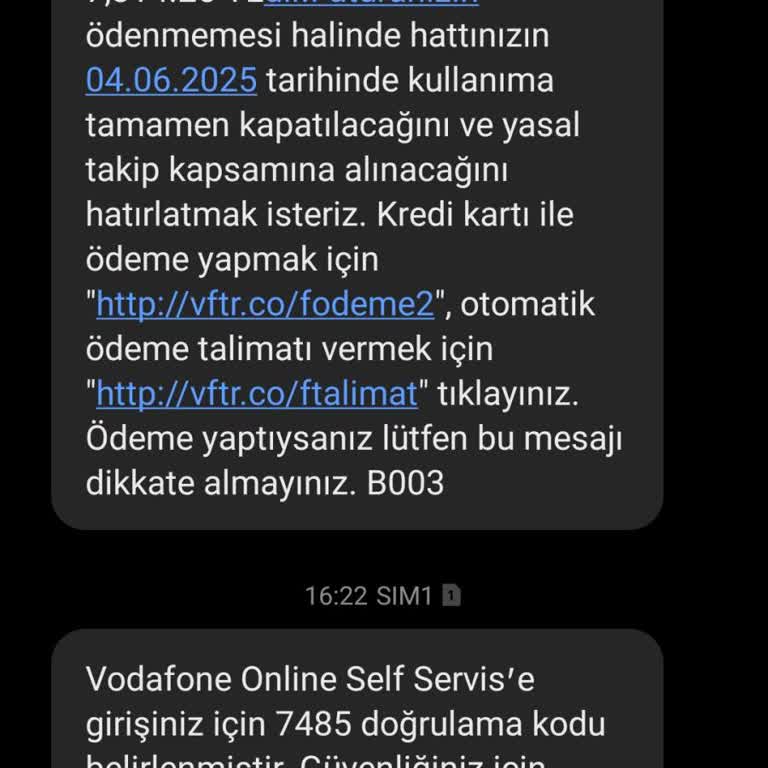 Faturalarımın Taksitlendirilmemesi Nedeniyle Mağduriyet Yaşıyorum