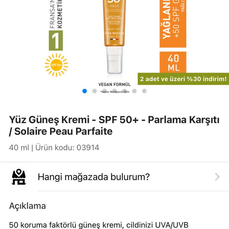 Yves Rocher Sunscreen Caused Breakouts on My Oily Skin Despite Staff Recommendation