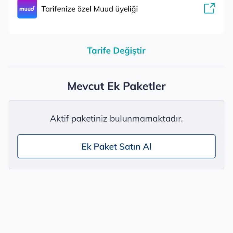 Ek Paket İptali Yapılamıyor, Müşteri Hizmetlerine Ulaşılamıyor
