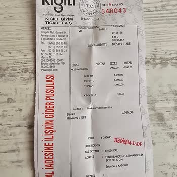 Ayakkabı İadesi Sonrası Param Hala Yatırılmadı