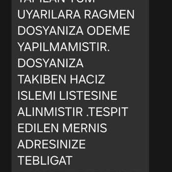 Yanlış Borç Bildirimi Ve Tehditkar Mesajlar Hakkında Şikayetim Var