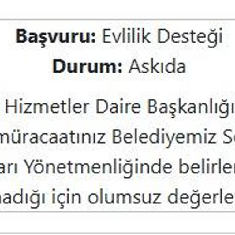 İstanbul Büyükşehir Belediyesi İBB Evlilik Yardımı Başvurularında Destek Eksikliği ve Mağduriyet