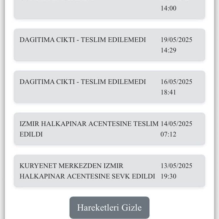 Kargom Teslim Edilmedi, Bilgilendirme Ve İletişim Eksikliği Yaşıyorum